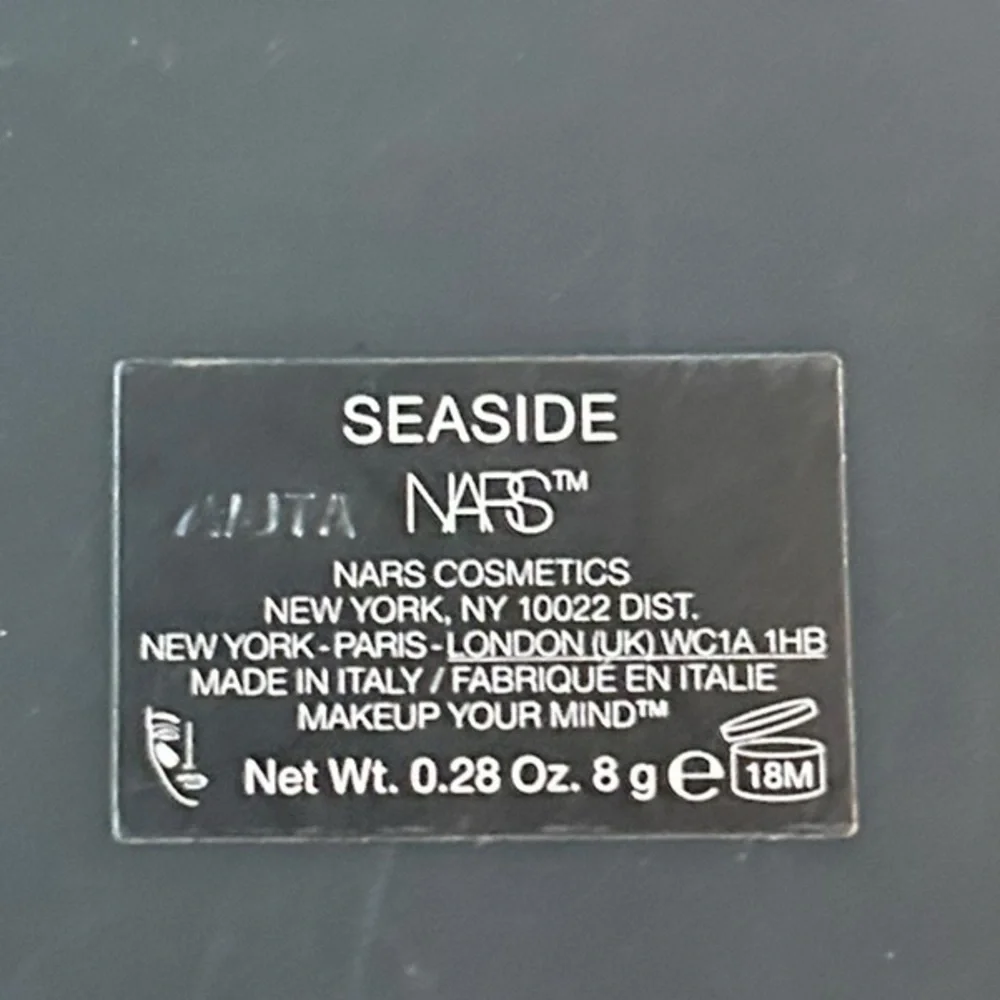 NWT NARS Radiant Bronzer blush in seaside made in Italy 8 grams
